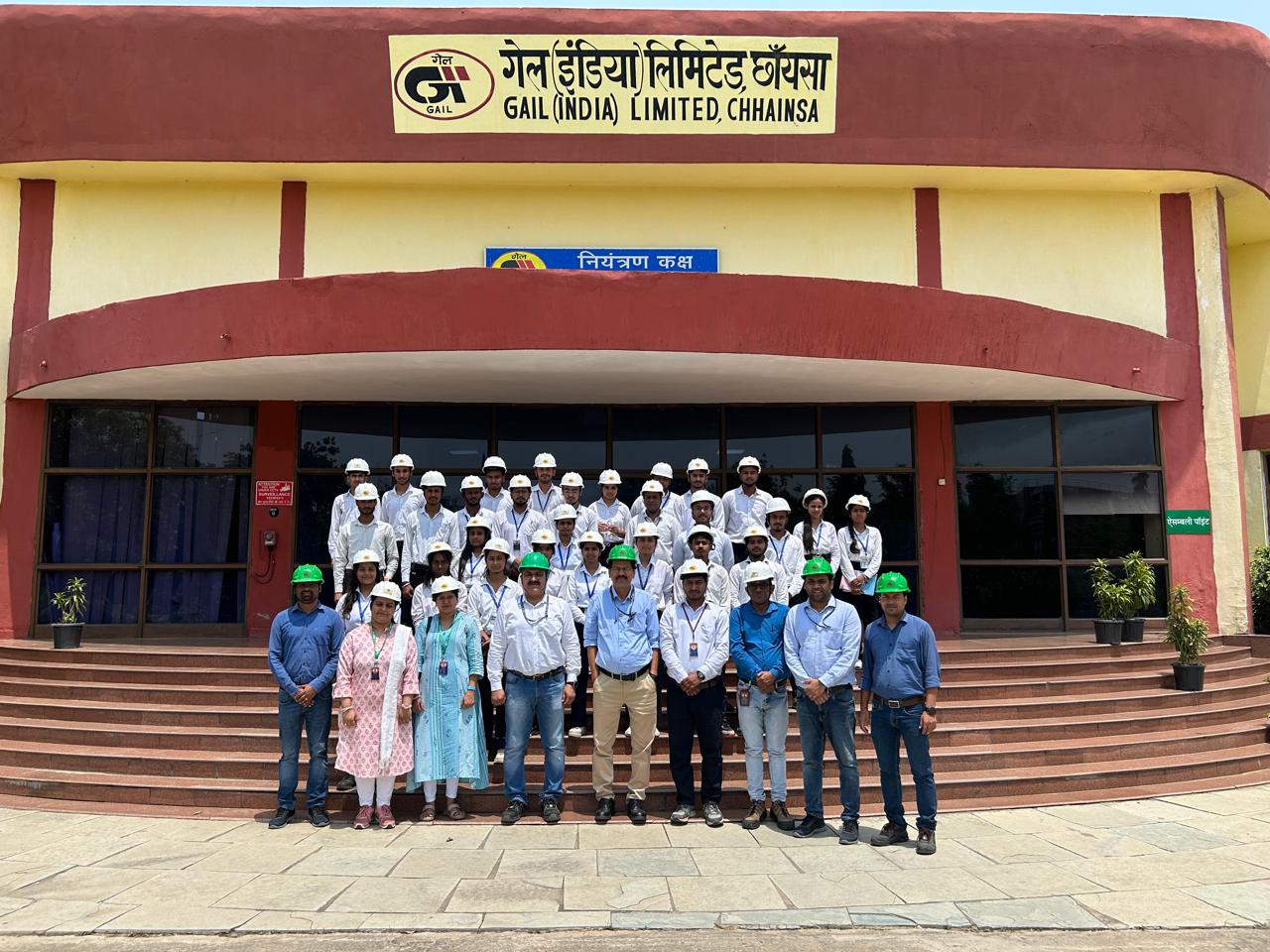 2.. VISIT AT GAIL INDUSTRY