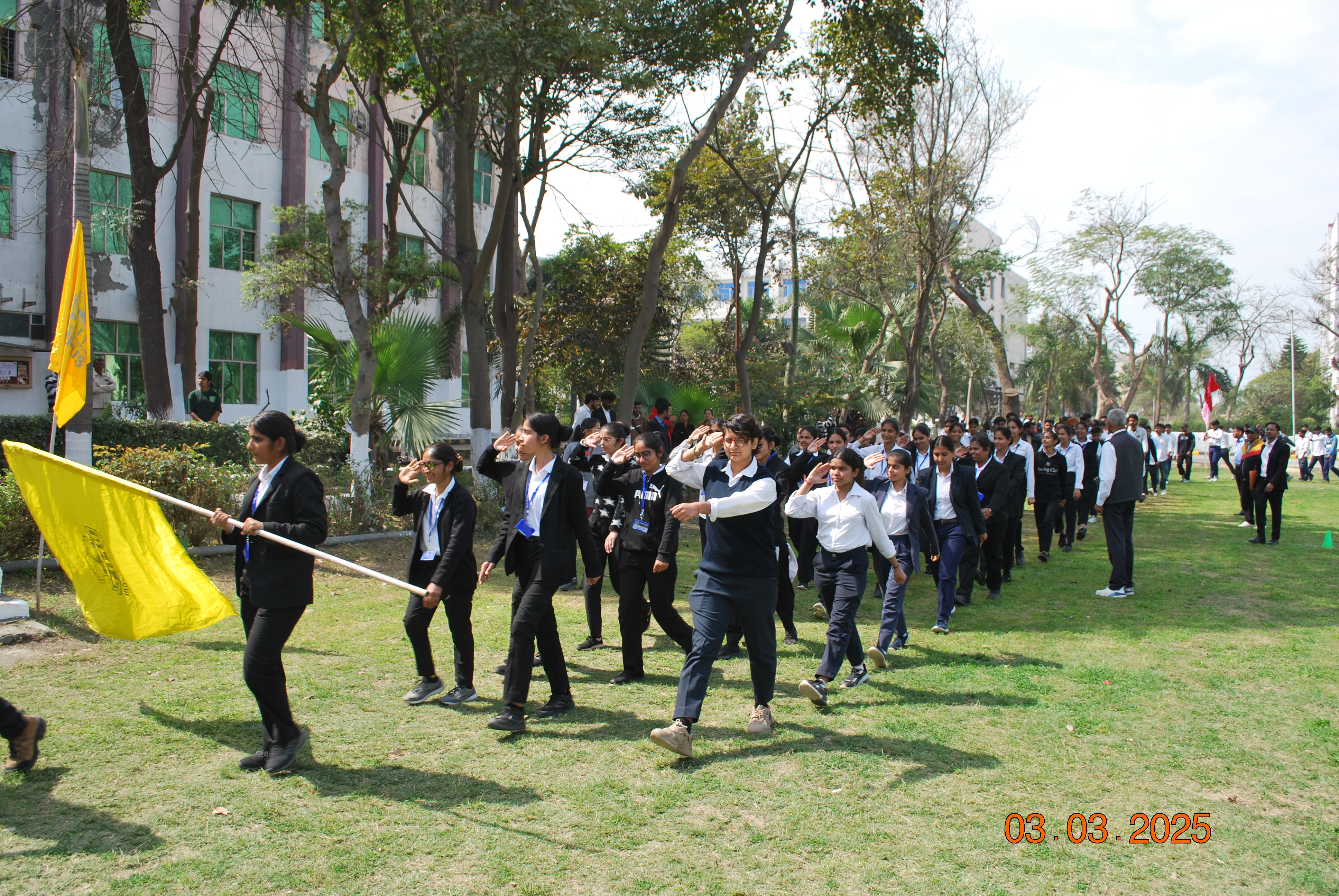 18. "One beat, one step, one team."