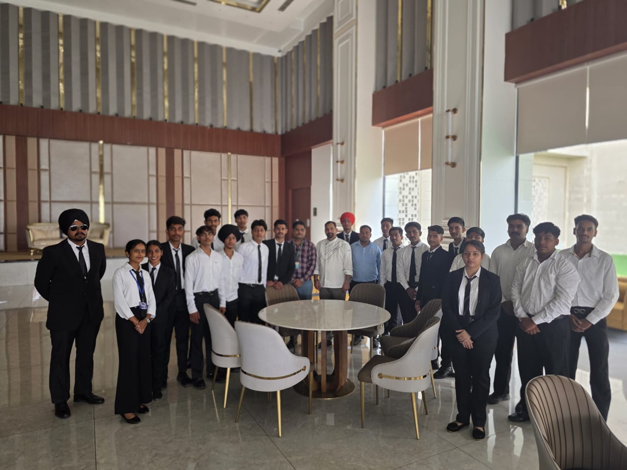 1.STUDENTS OF HOTEL MANAGEMENT 