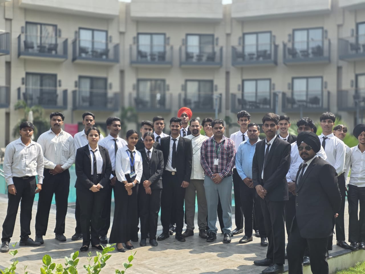 5. "Turning service into an art form. #HotelManagementLife