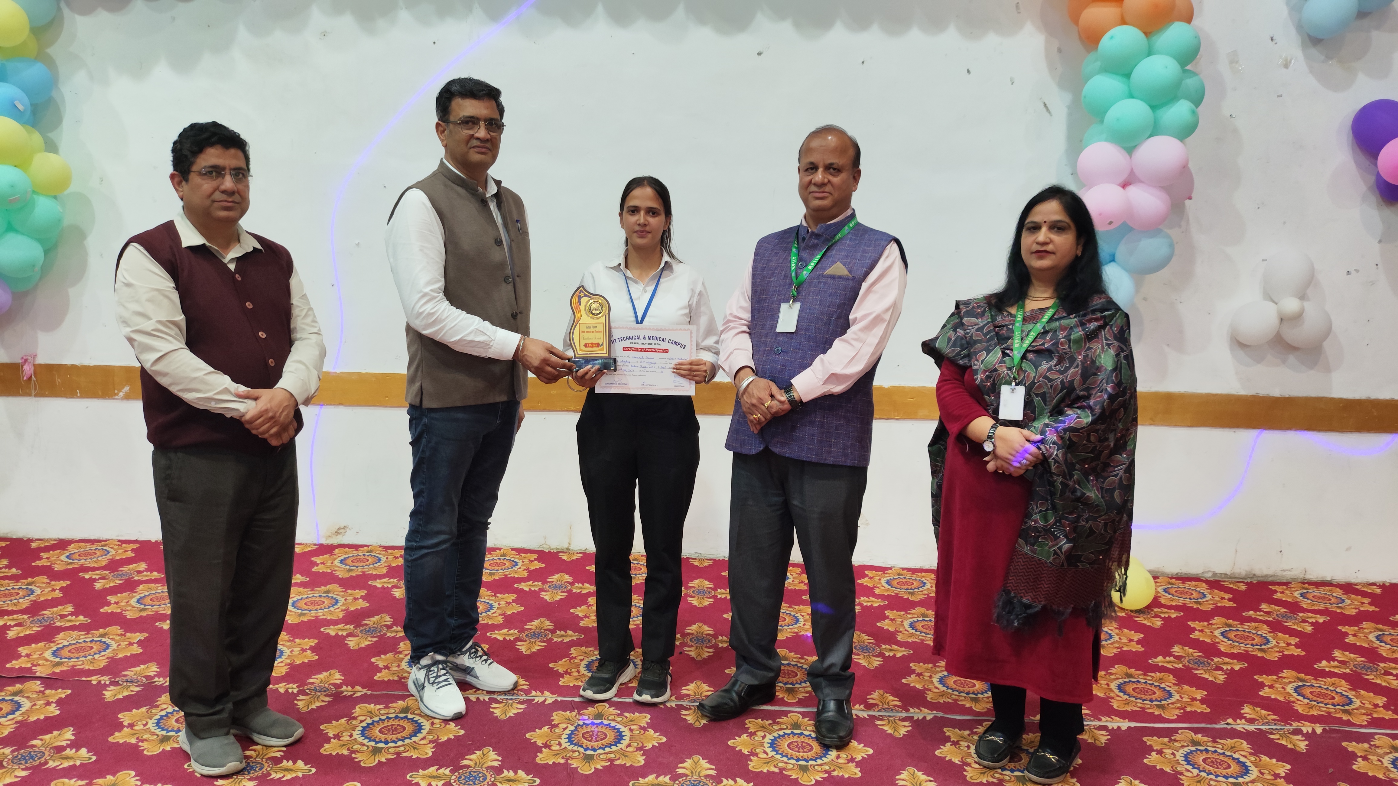 Prize Distribution