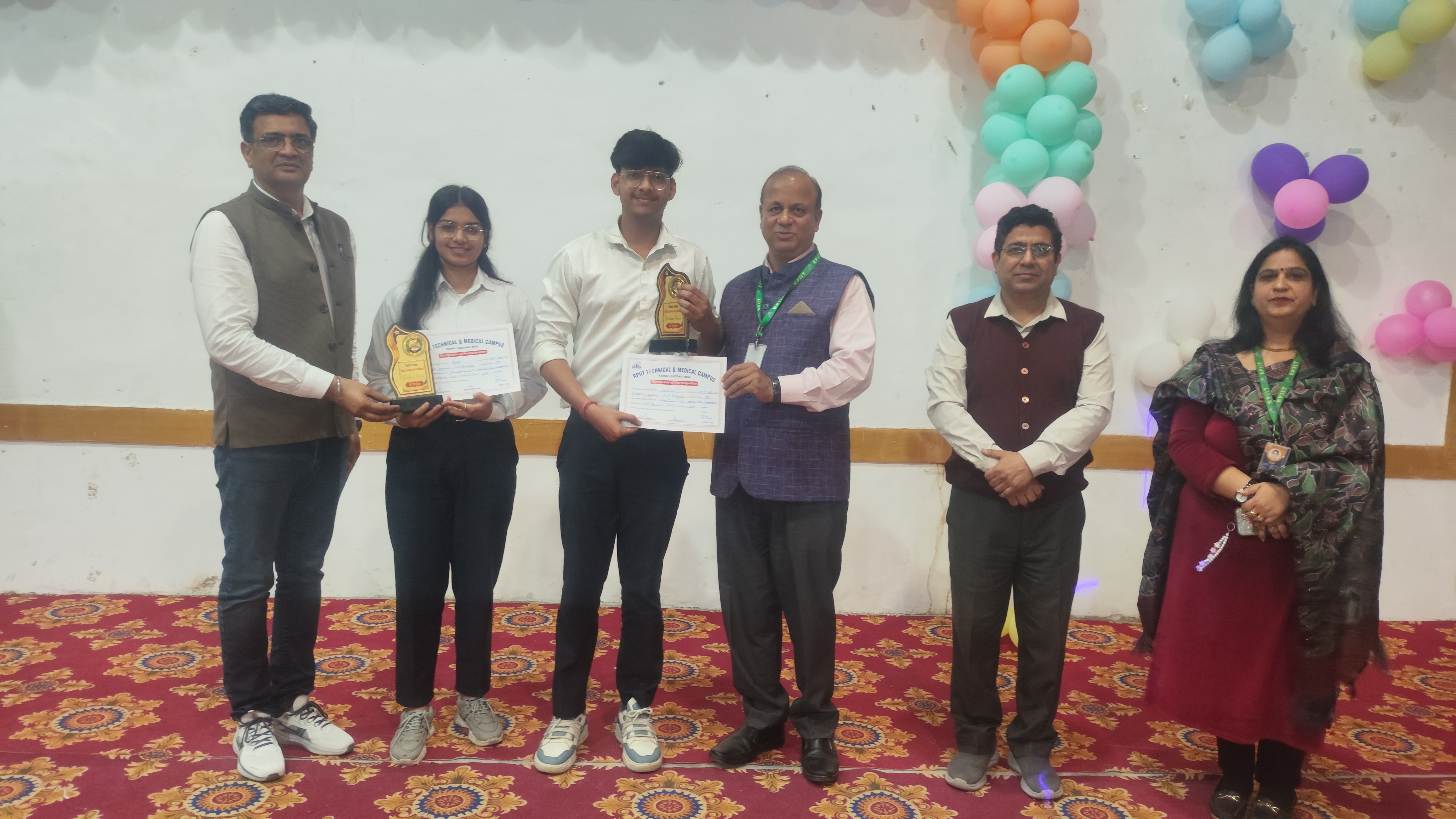 Prize Distribution