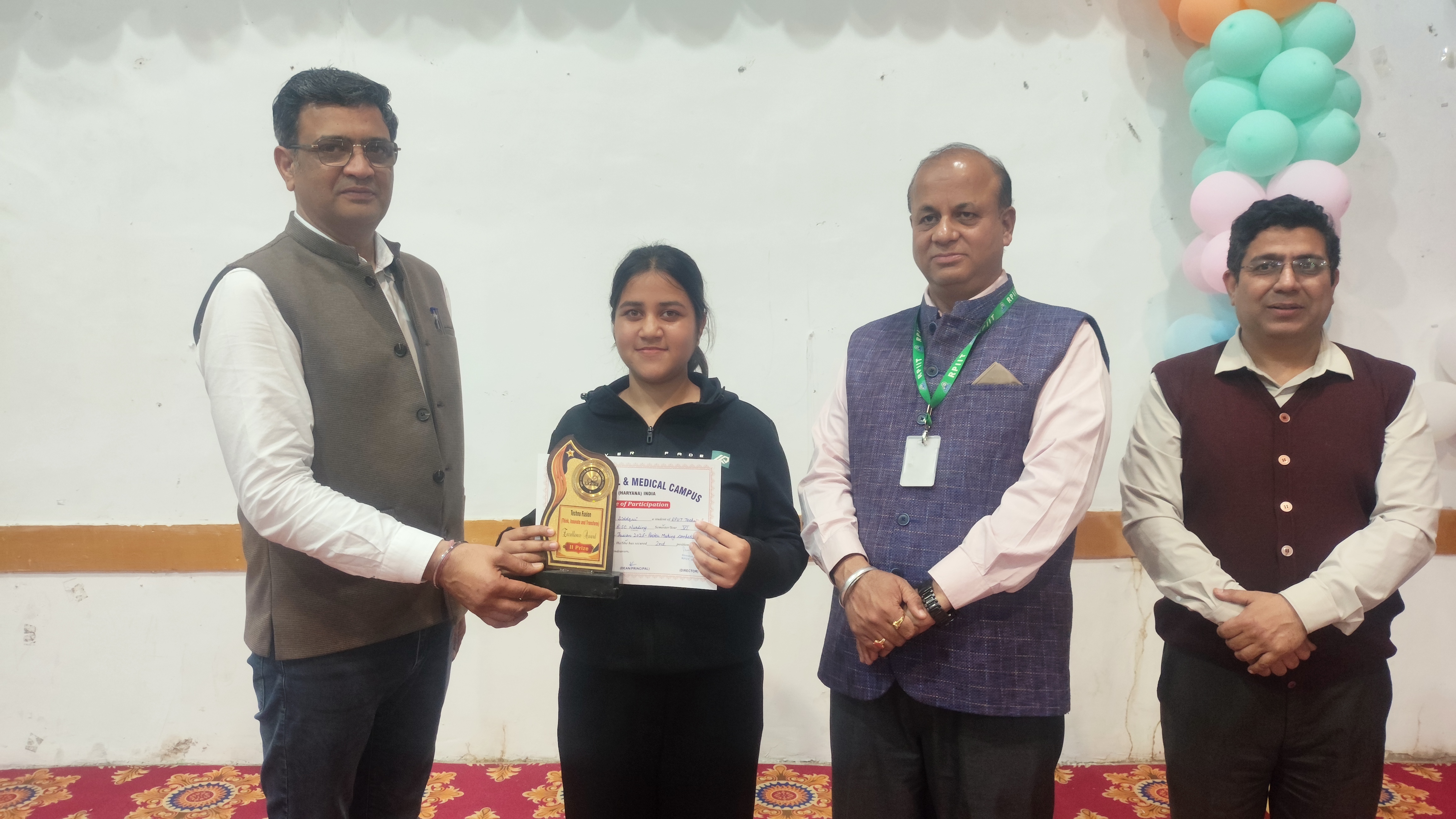 Prize Distribution